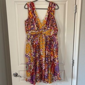 Colorful Sleeveless Dress